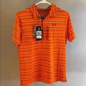 Boys Under armor golf shirt